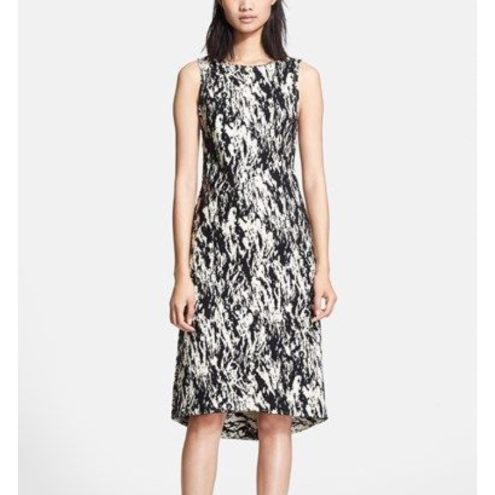 NWT rag & bone Gracie Dress in Black & White Print